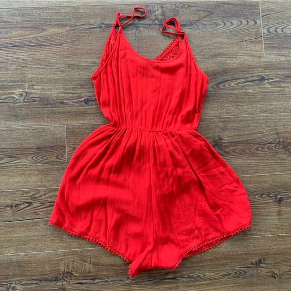 Red Romper - Picture 6 of 6
